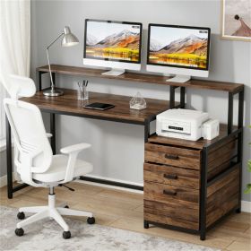 Computer desk with drawers, office desk, study desk Computer desk with drawers, office desk, study desk